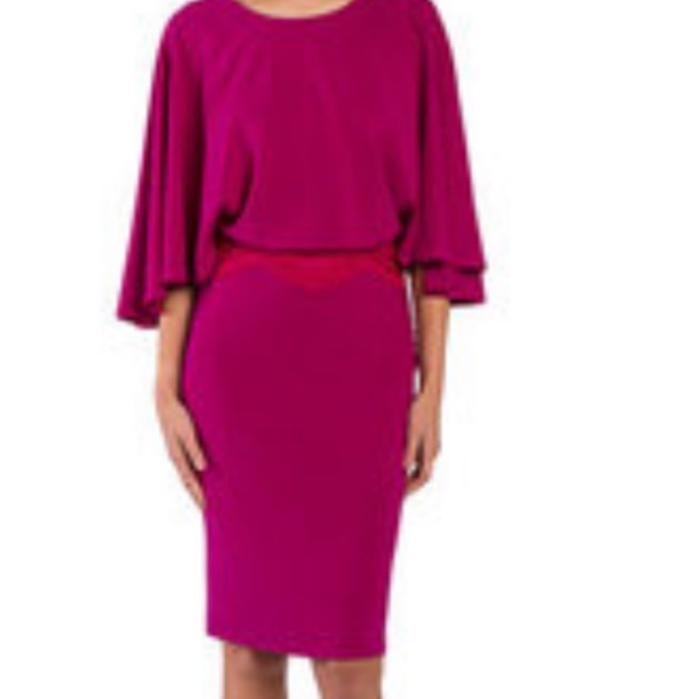 Sale. New Badgley Mischka collection midi dress